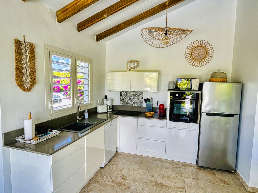 13.Location Villa piscine Saint François Guadeloupe_Cuisine